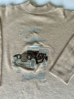 Vintage Angora Wool blend Sweater (L)